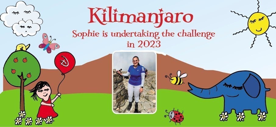 Sophie tackles Mount Kilimanjaro